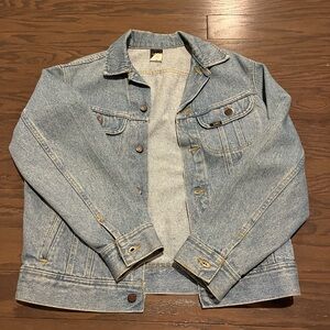Vintage Lee Light Blue Denim Jacket